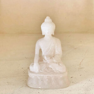 Buddha Sakyamuni bianco 9cm
