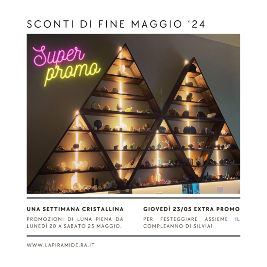 Sconti di Fine Maggio 2024