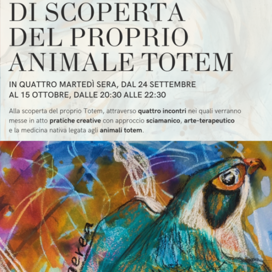 PERCORSO DI SCOPERTA DEL PROPRIO ANIMALE TOTEM