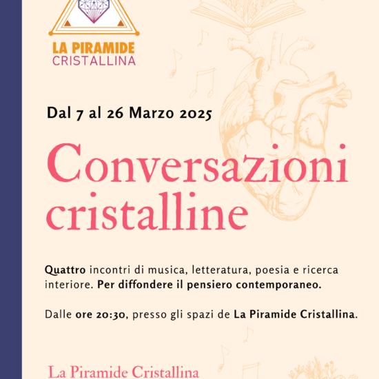 Conversazioni Cristalline Marzo 2025