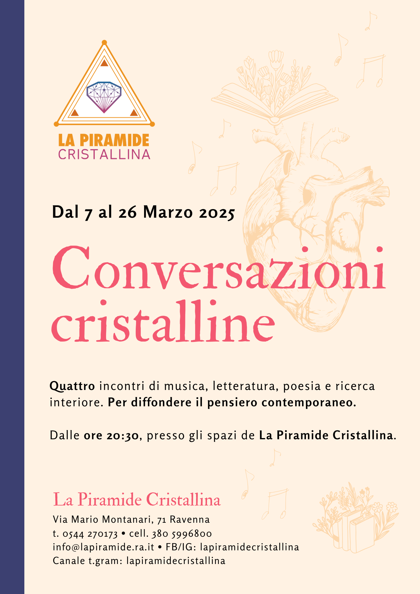 Conversazioni Cristalline Marzo 2025