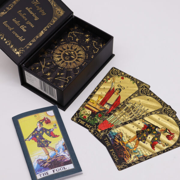 Gold Foil Tarot gold color