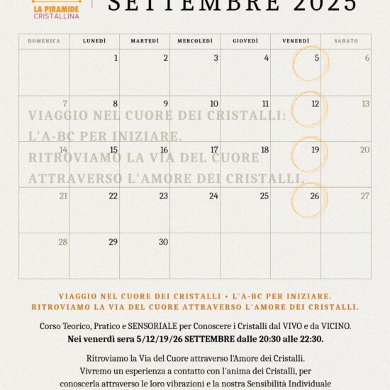Corsi con Federico Bassetti Autunno 2025