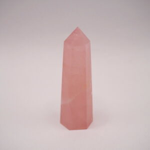 Punta Monoterminale di Quarzo Rosa cm 8,5